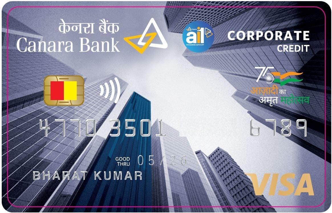 Canara Bank VISA Corporate Credit Card Review